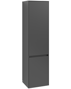 Villeroy und Boch Collaro Hochschrank C03300VR 40,4x153,8x34,9cm, Anschlag links, graphite