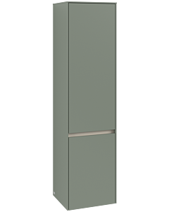 Villeroy und Boch Collaro Hochschrank C03301AF 40,4x153,8x34,9cm, Anschlag rechts, soft green