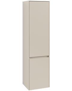 Villeroy und Boch Collaro armoire haute C03301VN 40,4x153,8x34,9cm, butée à droite, gris cachemire