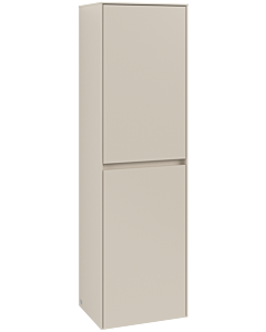 Villeroy und Boch Collaro armoire haute C03401VN 45,4x153,8x34,9cm, butée à droite, gris cachemire