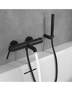 Villeroy und Boch Skyla robinet de baignoire TVS116003000K5 laiton, noir mat