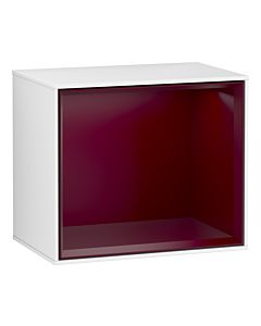 Villeroy und Boch module d&#39; Finion F580HBGF 41.8x35.6x27cm, étagère Peony Matt , laqué blanc brillant