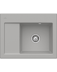 Villeroy und Boch Subway 45 Évier compact à encastrer 331300KD évier à encastrer à droite, 650x220x510mm, fossil CeramicPlus