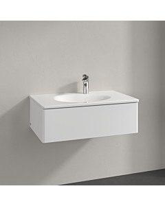 Villeroy und Boch Meuble sous-vasque Antao K01000MT 78,8x25,6x49,6cm, sans structure frontale, laqué blanc mat