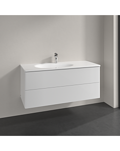 Villeroy und Boch Meuble sous-vasque Antao K06000GF 118,8x50,4x49,3cm, sans structure frontale, laqué blanc brillant