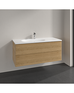 Villeroy und Boch Meuble sous-vasque Antao K06000HN 118,8x50,4x49,3cm, sans structure frontale, chêne miel