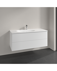 Villeroy und Boch Meuble sous-vasque Antao K06000MT 118,8x50,4x49,3cm, sans structure frontale, laqué blanc mat