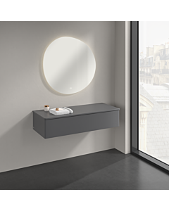 Villeroy &amp; Boch Antao sideboard K41000GK 120x26.8x50cm, washbasin top color lacquer, anthracite matt lacquer