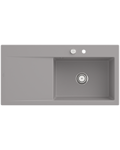 Villeroy und Boch Subway Style 60 sink 336102KD basin right, pop-up waste, 1000 x 510 mm, Fossil