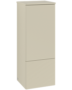 Villeroy &amp; Boch Antao central cabinet L43100HJ 41.4x103.9x35.6cm, washbasin top color: silk grey matt lacquer