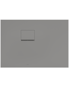 Villeroy & Boch Squaro Infinity Duschwanne UDQ1070SQI2LV3S, 100 x 70 x 4 cm, grau