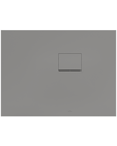 Villeroy & Boch Squaro Infinity Duschwanne  UDQ1075SQI2RV3S, 100 x 75 x 4 cm, grau