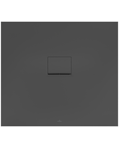 Villeroy & Boch Squaro Infinity douche UDQ1090SQI2V1S , 100x90x4 cm, anthracite antidérapant