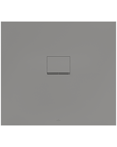 Villeroy & Boch Squaro Infinity douche UDQ1090SQI2V3S , 100x90x4 cm, gris antidérapant