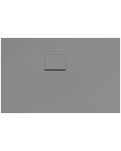 Villeroy & Boch Squaro Infinity Duschwanne UDQ1170SQI2LV3S, 110 x 70 x 4 cm, grau