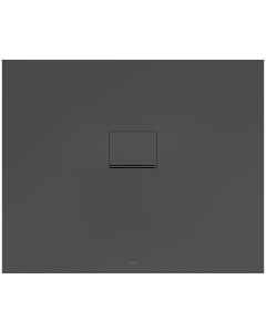 Villeroy & Boch Squaro Infinity douche UDQ1190SQI2IV1S , 110 x 90 x 4 cm, anthracite