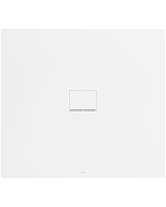 receveur de douche UDQ1210SQI2BVRW lange Seite geschnitten x 100 Squaro Infinity 4 cm, blanc pierre, universal , Villeroy und Boch