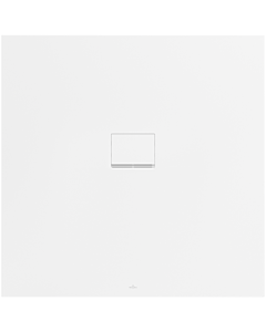 Villeroy und Boch Squaro Infinity shower tray UDQ1212SQI1V-RW 120 x 120 x 4 cm, Stone White, universal installed