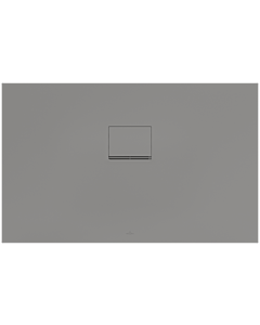 Villeroy & Boch Squaro Infinity Duschwanne  UDQ1275SQI2BV3S, 120 x 75 x 4 cm, grau