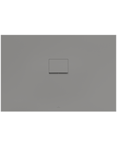 Villeroy & Boch Squaro Infinity douche UDQ1280SQI2V3S , 120x80x4 cm, gris antidérapant
