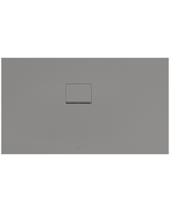 Villeroy & Boch Squaro Infinity Duschwanne UDQ1375SQI2LV3S, 130 x 75 x 4 cm, grau