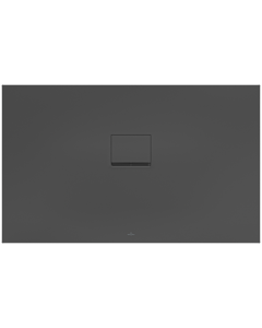 Villeroy & Boch Squaro Infinity douche UDQ1380SQI2IV1S , 130 x 80 x 4 cm, anthracite