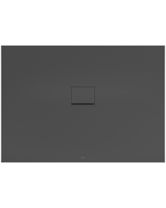 Villeroy & Boch Squaro Infinity douche UDQ1410SQI2IV1S , 140 x 100 x 4 cm, anthracite