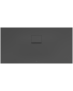 Villeroy & Boch Squaro Infinity Duschwanne  UDQ1470SQI2BV1S, 140 x 70 x 4 cm, anthrazit