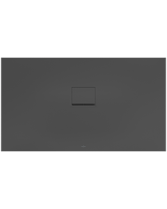 Villeroy & Boch Squaro Infinity douche UDQ1480SQI2V1S , 140x80x4 cm, anthracite antidérapant