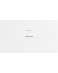 Villeroy und Boch Squaro Infinity Shower tray UDQ1480SQI2V-RW 140 x 80 x 4 cm, Stone White, universal built-in