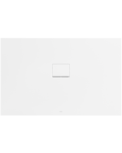 Squaro Infinity de douche UDQ1490SQI2MVRW 140 x 90 Villeroy und Boch 4 cm, blanc pierre, dimensions pour montage Plomberie