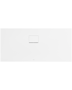 Villeroy und Boch Squaro Infinity Shower tray UDQ1570SQI2LVRW 150 x 70 x 4 cm, Stone White, corner installation left against wall