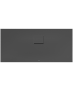 Villeroy & Boch Squaro Infinity Duschwanne  UDQ1570SQI2RV1S, 150 x 70 x 4 cm, anthrazit