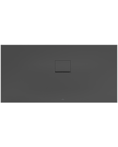 Villeroy & Boch Squaro Infinity douche UDQ1575SQI2RV1S , 150 x 75 x 4 cm, anthracite