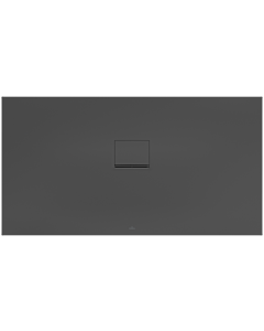 Villeroy & Boch Squaro Infinity douche UDQ1580SQI2IV1S , 150 x 80 x 4 cm, anthracite