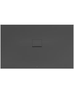 Villeroy & Boch Squaro Infinity douche UDQ1590SQI2IV1S , 150 x 90 x 4 cm, anthracite