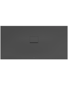 Villeroy & Boch Squaro Infinity douche match0 UDQ1680SQIV1S, 160x80x4 cm, anthracite antidérapant