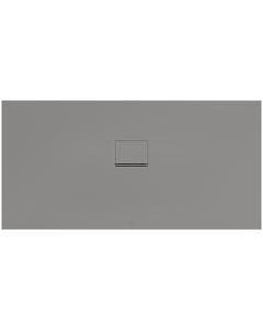 Villeroy & Boch Squaro Infinity douche UDQ1680SQI2V3S , 160 x 80 x 4 cm, gris antidérapant