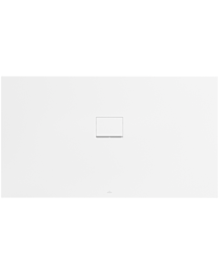 Villeroy und Boch Squaro Infinity Receveur de douche UDQ1690SQI2V-RW 160 x 90 x 4 cm, Blanc pierre, universal intégré