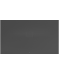 Villeroy & Boch Squaro Infinity douche UDQ1710SQI2IV1S , 170 x 100 x 4 cm, anthracite