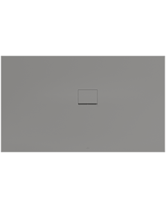 Villeroy & Boch Squaro Infinity douche UDQ1710SQI2RV3S , 170 x 100 x 4 cm, gris