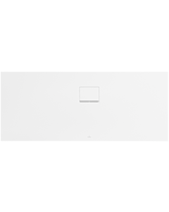 Receveur de Squaro Infinity UDQ1770SQI2RVRW 170 x 70 Villeroy und Boch 4 cm, Blanc pierre, installation en angle contre le mur