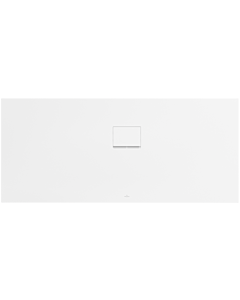 Receveur de Squaro Infinity UDQ1775SQI2RVRW 170 x 75 Villeroy und Boch 4 cm, Blanc pierre, installation en angle contre le mur