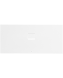 Squaro Infinity de douche UDQ1780SQI2IVRW 170 x 80 Villeroy und Boch 4 cm, blanc pierre, pour montage Plomberie