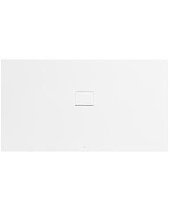 Squaro Infinity de douche UDQ1810SQI2MVRW 180 x 100 Villeroy und Boch 4 cm, blanc pierre, dimensions pour montage Plomberie