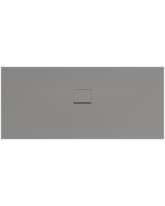 Villeroy & Boch Squaro Infinity douche UDQ1880SQI2V3S , 180x80x4 cm, gris antidérapant