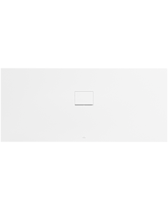 Villeroy und Boch Squaro Infinity Shower tray UDQ1880SQI2V-RW 180 x 80 x 4 cm, Stone White, universal built-in