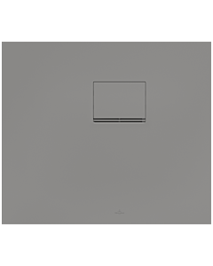 Villeroy & Boch Squaro Infinity Duschwanne UDQ8070SQI2RV3S, 80 x 70 x 4 cm, grau