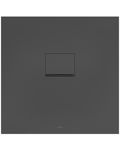 Villeroy & Boch Squaro Infinity douche UDQ8080SQI1IV1S , 80 x 80 x 4 cm, anthracite