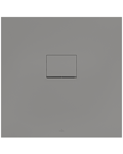 Villeroy & Boch Squaro Infinity douche UDQ8080SQI1IV3S , 80 x 80 x 4 cm, gris